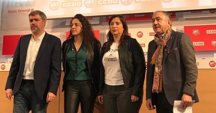 Ccoo Y Ugt Convocan Paros Laborales De Dos Horas El De Marzo