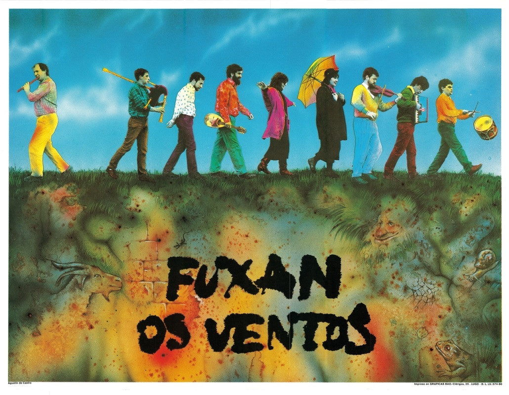 Llega a Santiago la exposición de los 50 años de Fuxan os Ventos un