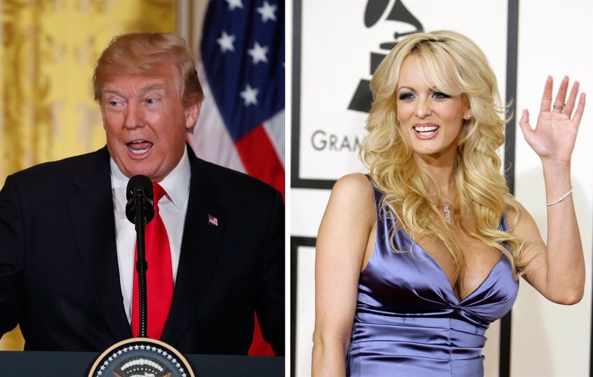 Donald Trump, imputado por pagar el silencio de la actriz porno Stormy  Daniels