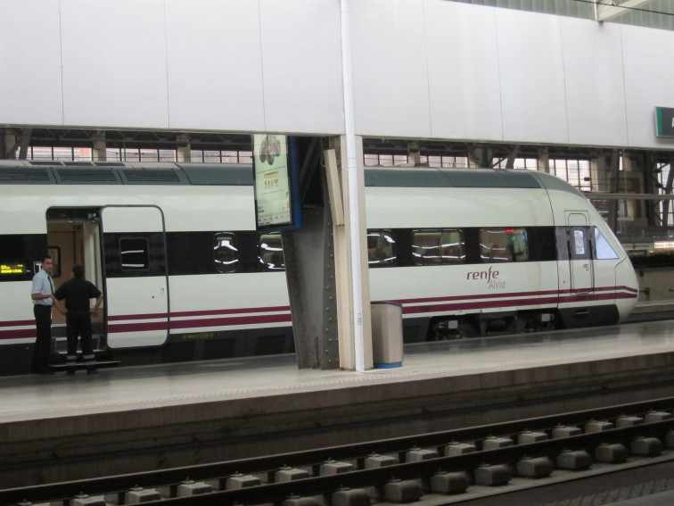 El personal de Renfe en huelga con un 64% de servicios mínimos en MD