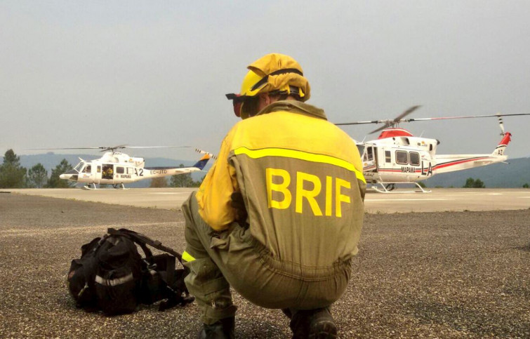 Ascienden a 100 las hectáreas calcinadas en el incendio de Melón