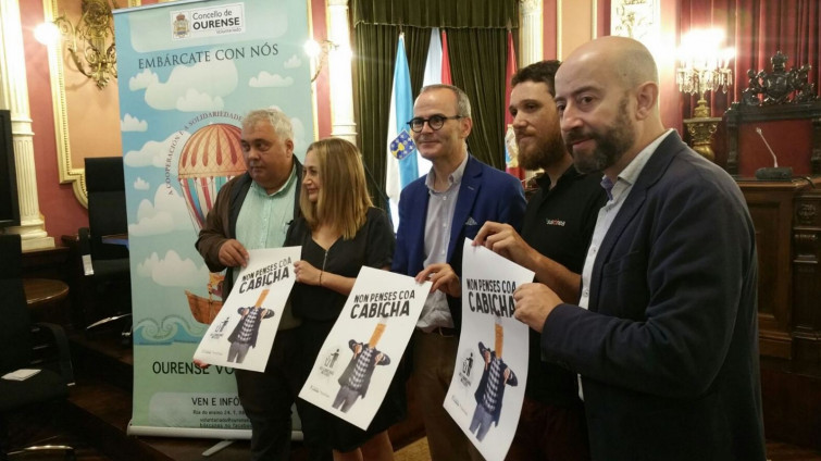 Ourense lanza una campaña para reducir la contaminación por colillas de cigarro