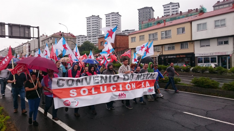 Los sindicatos del metal de A Coruña unifican sus exigencias para el convenio