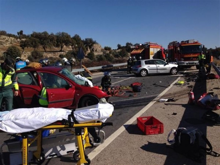 ​Fallece un bebé en un choque frontal entre dos turismos en O Barco de Valdeorras