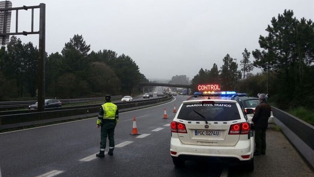 Cazan a un conductor drogado a 197 km/h en Ourense