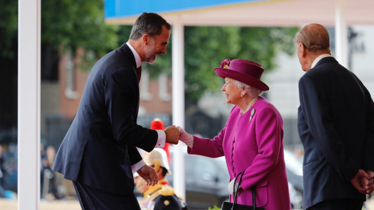 ​Isabel II concede a Felipe VI la máxima distinción británica