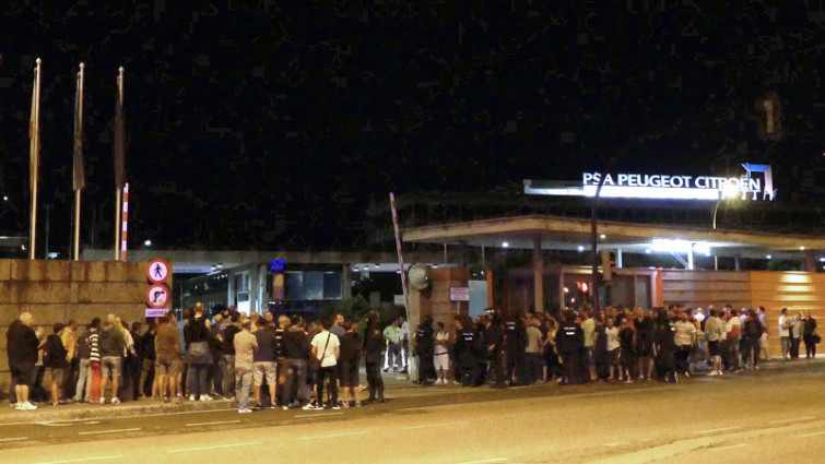 Citroën trata de esquivar la jornada de huelga en Vigo con trabajadores de fuera