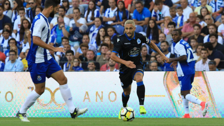 El Dépor encaja ante el Porto la primera derrota de la pretemporada