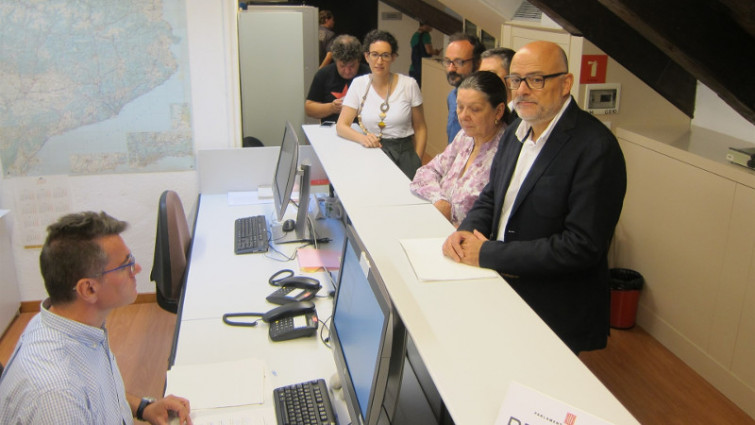 El Parlamento catalán recibe la ley del referéndum del 1 de octubre