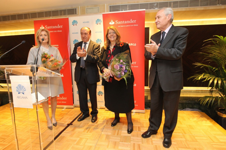 Los empresarios gallegos en Madrid entregaron el 9º Premio Victoriano Reinoso a la presidenta de la CMV