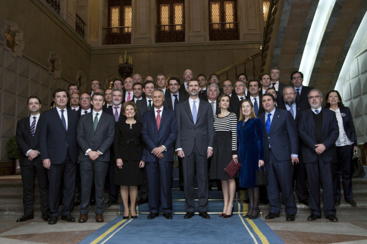 La clausura de la XXIII Asamblea General del Eixo Atlántico con la presencia del Rey de España, el Presidente de Portugal y de la Xunta, ha sido calificada de 