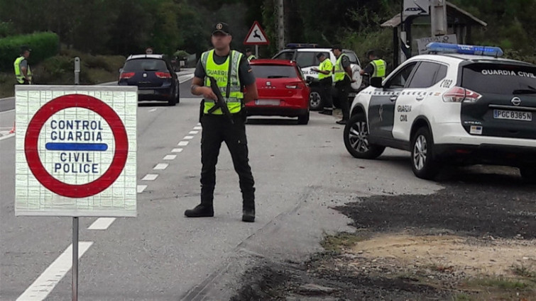 La Guardia Civil desplegó un control antiterrorista cerca de la frontera con Portugal