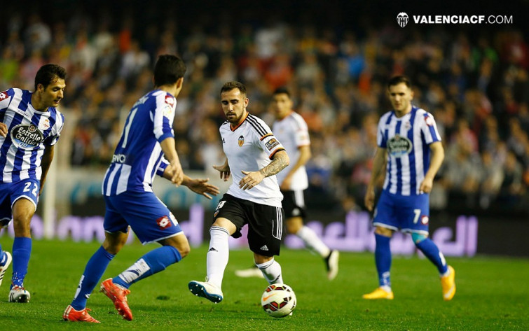 VALENCIA, 2 – DEPORTIVO DE LA CORUÑA, 0