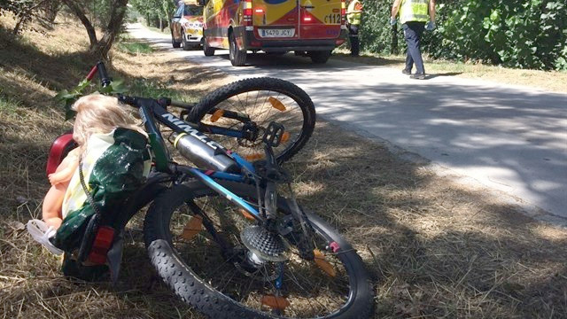 Dos ciclistas atropellados este sábado en Sanxenxo y Poio