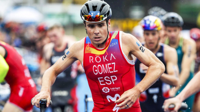 Gómez Noya, subcampeón del mundo de triatlón