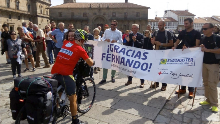 Un hombre de 70 años recorre 1.600 kilómetros del Camino para conseguir otros tantos juguetes