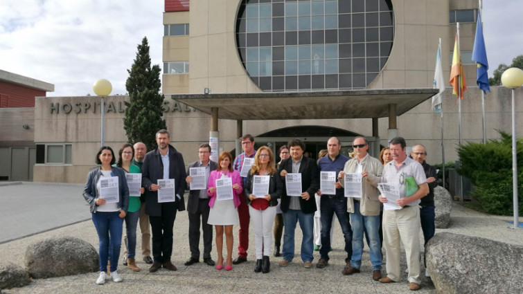 Marcha contra la conversión del Hospital do Salnés en un 