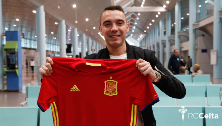 Quinta convocatoria de Aspas con la selección