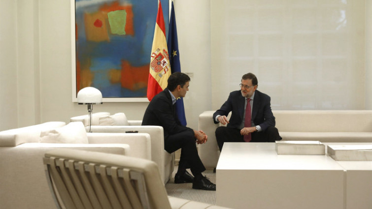 Pedro Sánchez reclama a Rajoy abrir una negociación 