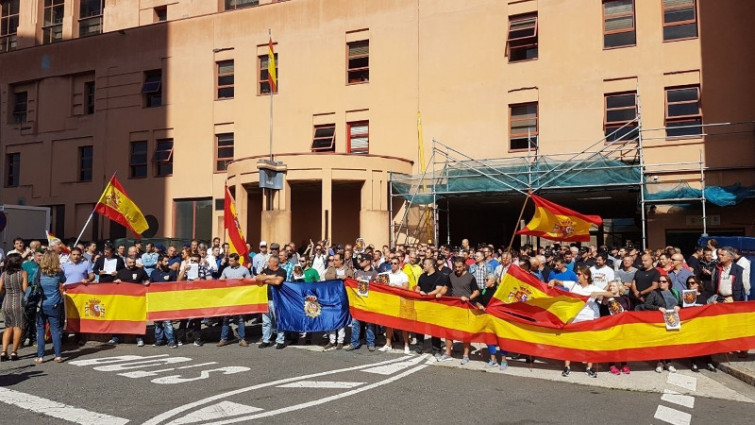 Los policías nacionales gallegos claman contra el 