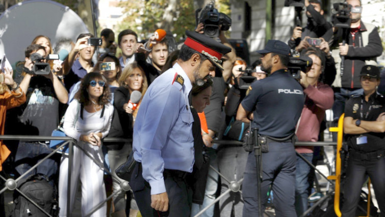 El mayor de los Mossos sale de la Audiencia Nacional sin medidas cautelares