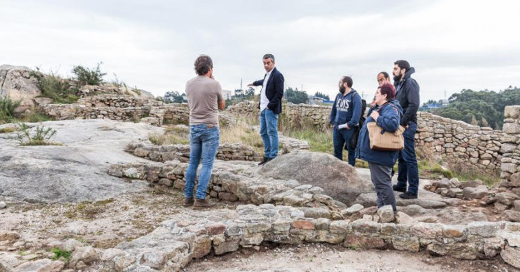 Comienzan los trabajos de consolidación del yacimiento del castro de Elviña