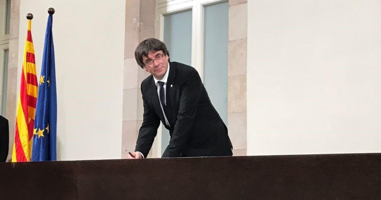 ​Puigdemont amaga con comparecer en el Senado, pero termina dando marcha atrás