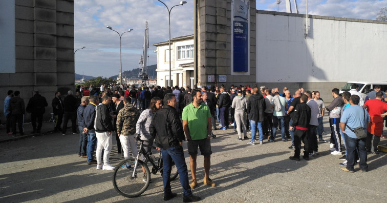 Los trabajadores de las auxiliares de Navantia suspenden la huelga