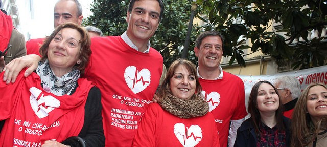 Pedro Sánchez levará ao Congreso dos Deputados a demanda dos socialistas de Lugo para contar cun servizo de hemodinámica 24 horas