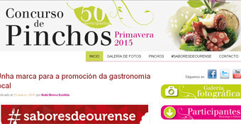 Arranca a edición de primavera do concurso de pinchos Sabores de Ourense