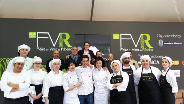 O IES Vilamarín,(Ourense) ganador do certame 2015 “Cociñar con Ribeiro”