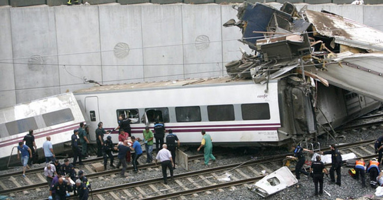 La frenada de 200 a 80 kilómetros por hora antes de Angrois 