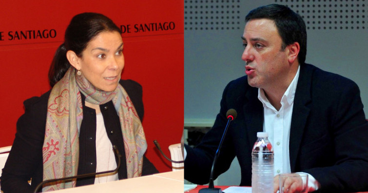 Los dos candidatos a las primarias del PSOE en A Coruña presentan sus avales