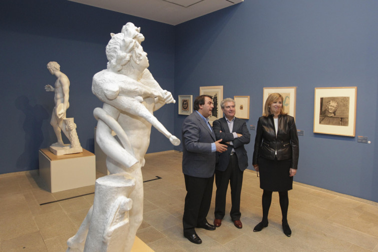 Negreira visitó junto a César Antonio Molina la exposición ‘El primer Picasso’