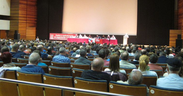 Paulo Carril, líder de CIG, critica los modelos de actuación de CCOO y UGT