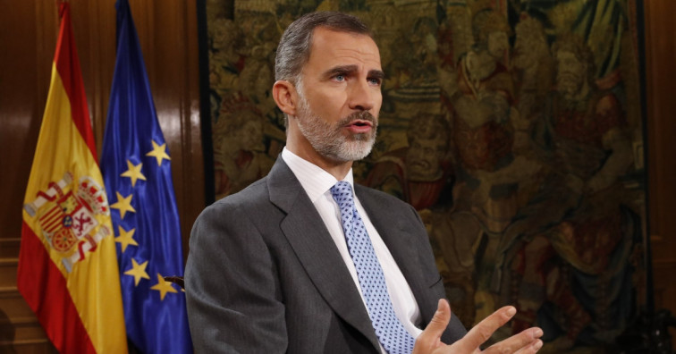 El Rey Felipe VI llama a la unidad tras un 2017 “difícil para los españoles”