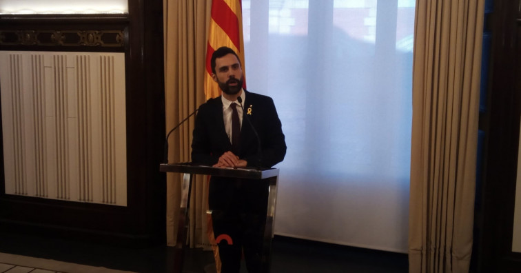 ​El presidente del Parlament reclama amparo a Estrasburgo para investir a Puigdemont