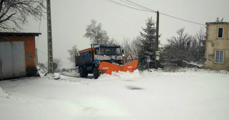 GALERÍA: Las imágenes de las fuertes nevadas en Galicia