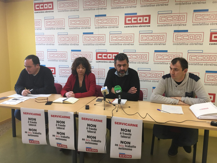 CCOO denuncia 1500 falsos autónomos de la catalana Servicarne en mataderos gallegos