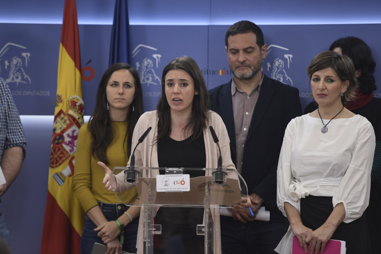 ​El positivo de Irene Montero por coronavirus obliga a reestructurar la agenda de todo el Gobierno