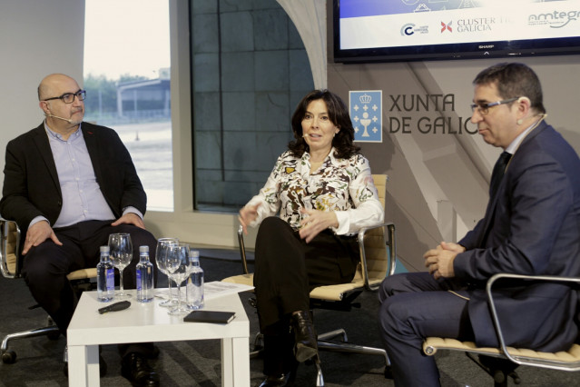 La directora de Amtega, Mar Pereira, en la presentación del Plan DICO Mindset