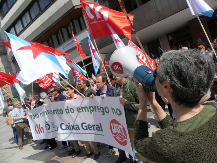 El personal del Banco Caixa Geral exige transparencia ante la venta de la entidad