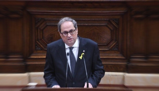 El independentismo elije a Quim Torra como presidente para continuar el choque con el Estado de Derecho