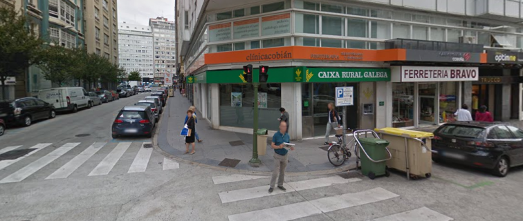 Atraco en una sucursal bancaria de A Coruña