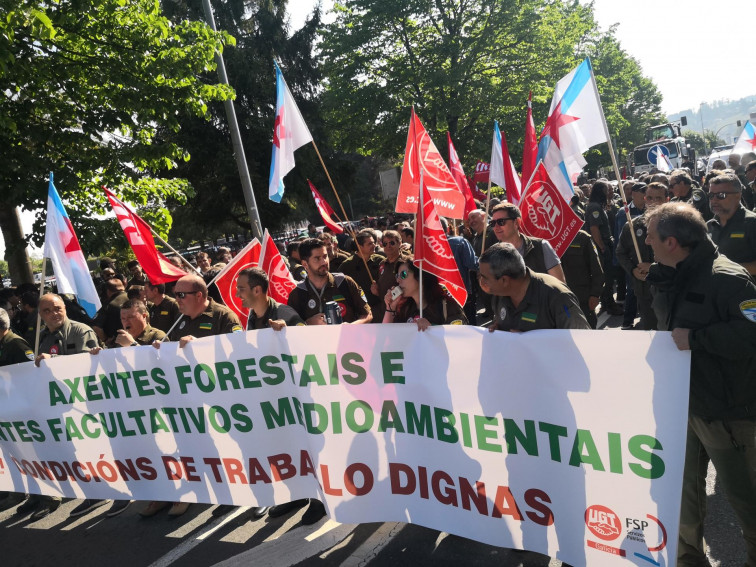 Los servicios mínimos de agentes forestales y medioambientales en huelga se mantendrán