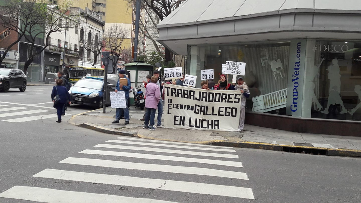 Trabajadores centro gallego