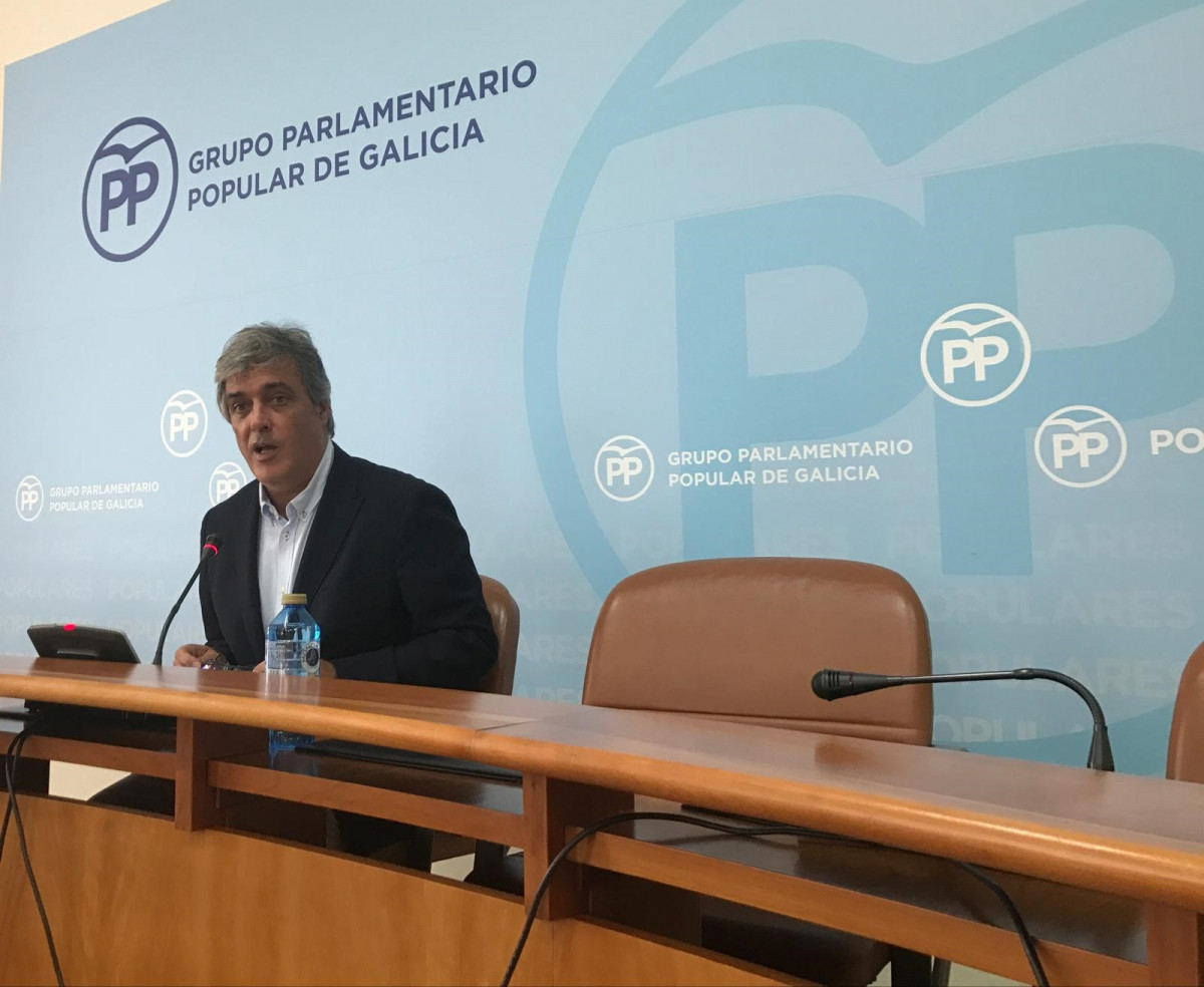 Pedro Puy, portavoz parlamentario del PPdeG