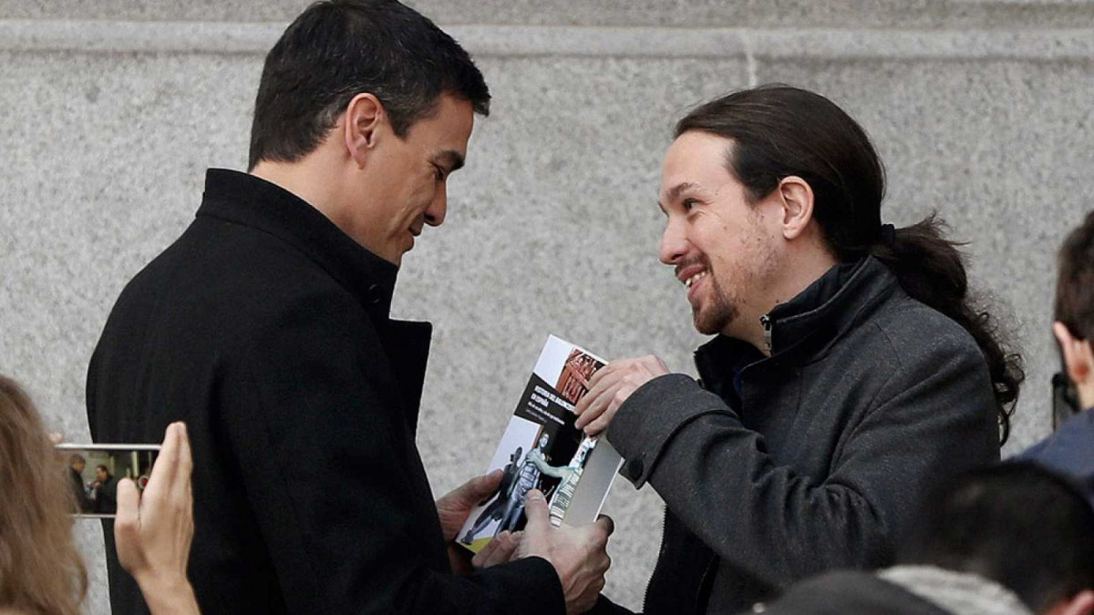 Pedro sanchez pablo iglesias