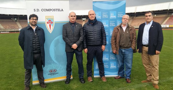 Cobre San Rafael, nuevo patrocinador de la SD Compostela