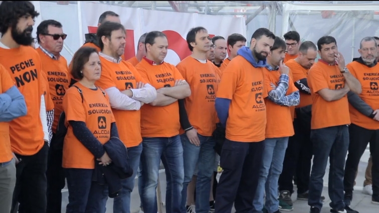 'Os rostros de Alcoa': documental contra el cierre de la planta con los trabajadores de protagonistas